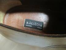 テストーニ　アテストーニ a.testoni　靴　未使用　イタリア製_画像7
