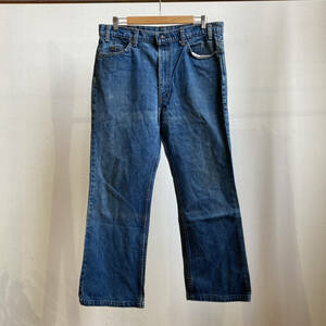 古着 80s 80年代 Levi's リーバイス 517 デニムパンツ ブーツカット フレア Vintage ヴィンテージ w38 USA製 ブルー L3