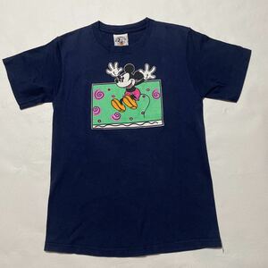 【90年代】ミッキーマウス Tシャツ ミッキーマウス vintage ヴィンテージ ビンテージ Large LサイズプリントTシャツ