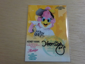 BBM 2021 華　直筆サイン　Honeys　HONEY HAWK　ハニーホーク　福岡ソフトバンクホークス　プロ野球チアリーダーカード　DANCING HEROINE