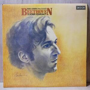 【LP】UK盤 Beethoven Vladimir Ashkenazy Piano Sonata No.5,6&15 - SXL6804 - *14