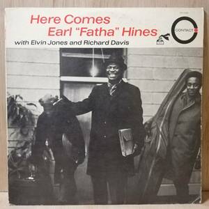 【LP】The Earl Hines Trio Here Comes Earl &#34;Fatha&#34; Hines - SR3180 - *14