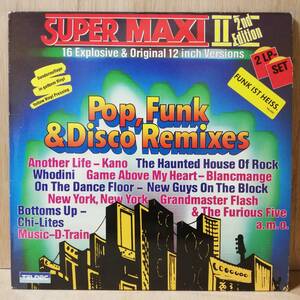 【LP】ORIGINAL - V.A. - Super Maxi II (Pop, Funk & Disco Remixes) - 6.28631DP - *32