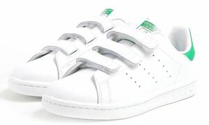 送料無料 18cm●adidas Originals STAN SMITH CF C アディダス スタンスミス 白 緑 キッズ スニーカー M20607 靴 親子 リンク コーデ