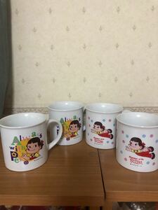 ペコちゃん　マグカップ　Always with Ｐeko 4個セット