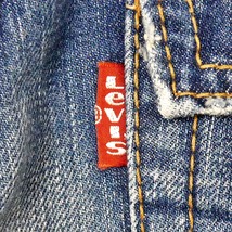 即決★リーバイス702★W30 廃盤 フラップポケット ジーンズ メンズ Levis デニム パンツ ダメージ加工 ローライズ 布パッチ 鬼ひげ 縦落ち_画像6