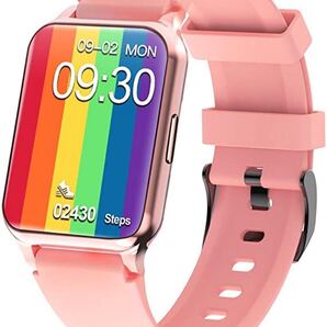 スマートウォッチ 新品 未使用 スマートブレスレット 大画面 多運動モード フルタッチ着信通知 レディースウォッチ 多機能