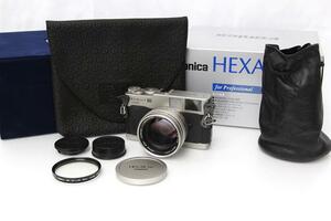 極美品｜コニカ HEXAR-RF Limited 1.2/50 レンズセット γM649-2F3