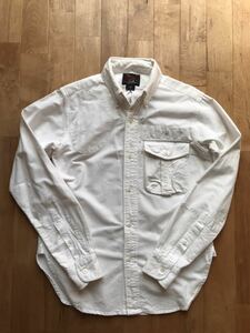 [ редкий ]WOOLRICH WOOLEN MILLS Woolrich u- Len Mill белый рубашка XS ENGINEERED GARMENTS Suzuki большой контейнер .tire расческа .nNEPENTHES