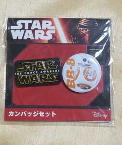 新品未使用 スター・ウォーズ 未開封 バッジ BB-8【管理番号2Fcp本1831】