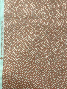 ロラライハリス Bitty Dots melon ドット ピンクオレンジ 水玉