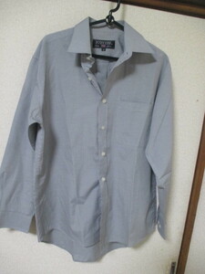 M■STECCEL■長袖 シャツ■グレー系■used 送185