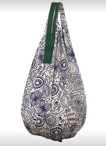 新品 シュパット ドロップ フラワー エコバッグ