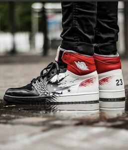 26 NIKE JORDAN 1 HI dave white union off white デイブホワイト コラボ supreme star dunk sb travis