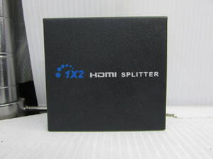 【YMT0742】★ノーブランド 1X2 HDMI SPLITTER INPUTx1 OUTx2 簡易テストのみ★中古