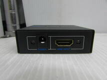 【YMT0746】★ノーブランド 1X2 HDMI SPLITTER INPUTx1 OUTx2 簡易テストのみ★中古_画像2