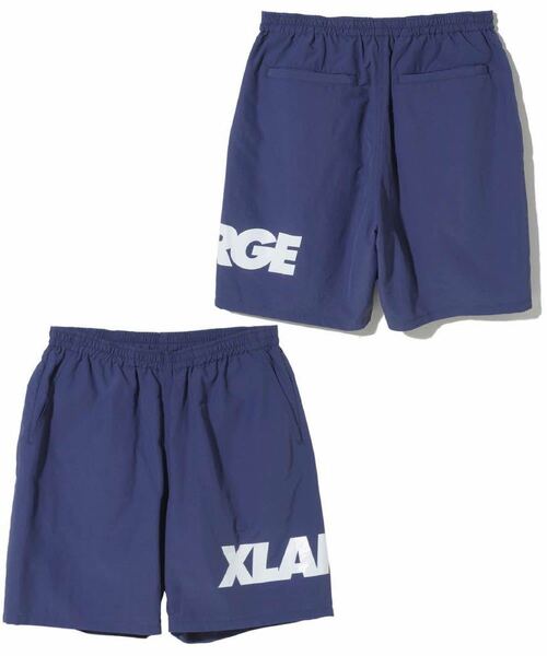 新品！XLARGE NYLON STANDARD LOGO SHORTS