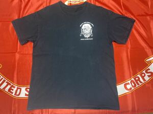 中古　USMC MCT BN SOI (w) Fox COMPANY コットンTシャツ　ブラック　Lサイズ