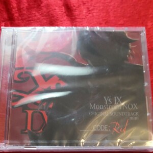 【未開封品】イース9 モンストラムノクス　 ORIGINAL SOUNDTRACK MINI CODE:Red