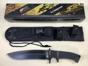 【新品・未使用品】MASTER CUTLERY MTech Xtreme MX-8090BK、USA PREMIUM DESIGN 中国製、全長約32cm 本体重量約480g、シース付 箱入り