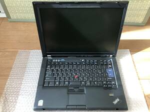【ジャンク】IBM ThinkPad R61(7738-A18) ACアダプタ・HDD等なし