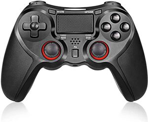 PS4 コントローラー ワイヤレスコントロ ーラー PS4 Pro/Slim PC対応 HD振動 連射 ゲームパッド