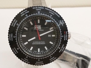 FHB F-505 腕時計　お洒落　メンズ　ベルト非純正