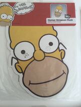 ●THE SIMPSONS(ザ・シンプソンズ) MASK(マスク・お面)/ホーマー、バート、マギー、リサ/４個セット/紙製_画像2