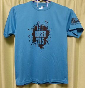 KINSER K 1/2 マラソン　半袖Tシャツ　LL　キャンプキンザー　中古