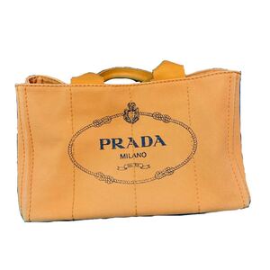 PRADA プラダ カナパトート カナパオレンジM