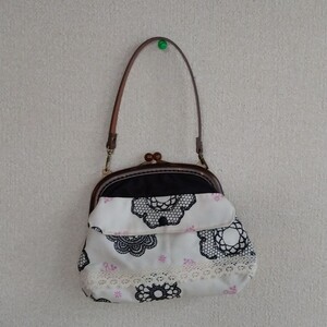 ハンドメイド がま口ポーチ