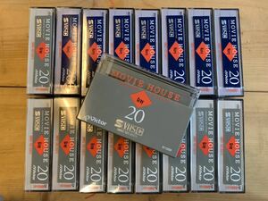 [ unused ] Victor Victor MOVIE HOUSE ST-C20DB ST-C20GY gray navy 17ps.@ summarize compact videotape [ unopened ]