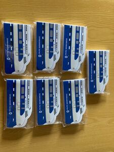 0系新幹線メモ帳7冊セット