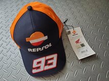 【本物★正規品】新品 本物★正規品 HRC Repsol レプソル ホンダ ラウンドキャップ 帽子 フリーサイズ #アルパインスターズ #RCV213_画像2