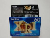 ●Konicaコニカノーマル（タイプ１）タイプカセットテープＸＲ１・６０☆２本セット☆未使用品☆_画像3