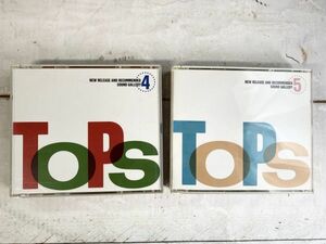 ●CD2組『TOPS』NEW RELEASE AND RECOMMENDED SOUND GALLERY 93'-4 / 93'-5 邦楽＆洋楽 TOSHIBA EMI　非売品　保管品