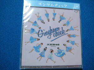 CD　ギンガムチェック(劇場盤) / AKB48 ◆0431