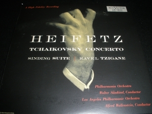 ハイフェッツ チャイコフスキー ヴァイオリン協奏曲 シンディング ジュスキント 組曲 リマスターオリジナル 紙ジャケ 美品