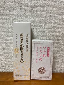 薬用美白和漢ミネラル水 つや肌とろり液 2点セット