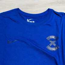 新品未使用 NIKE FOOTBALLX 半袖 Tシャツ Lサイズ ナイキ サッカー フットサル メンズ ブルー_画像2