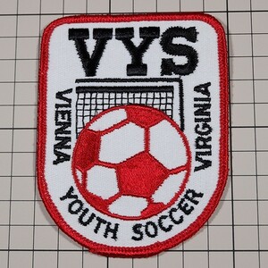 AP43 ウィーン ヴァージニア ユース サッカー ビンテージ ワッペン パッチ VYS VIENNA VIRGINIA YOUTH SOCCER