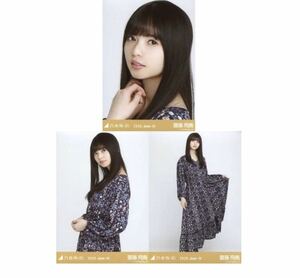 704 【乃木坂46】生写真 公式 3枚 コンプ 齋藤飛鳥　シフォンワンピ　乃木坂46 2020.June-IV ヨリチュウヒキ