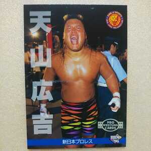 ベースボールマガジン社ＢＢＭ１９９６プロレスカード№２６天山広吉（新日本プロレス）