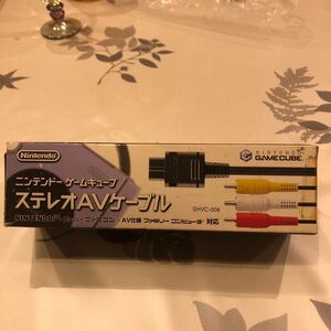 ニンテンドー ゲームキューブ ステレオ AVケーブル SHVC-008