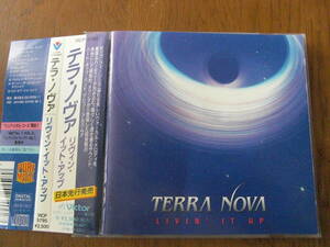 TERRA NOVA/LIVIN' IT UP 帯付き　国内盤