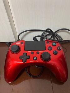 【連射機能搭載】ホリパッドFPSプラス for PS4 レッド