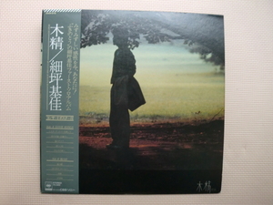 ＊【LP】細坪基佳（ふきのとう）／木精（25AH878）（日本盤）ポスター付