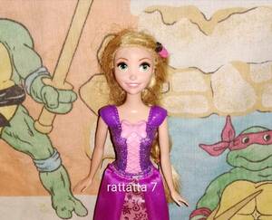 ☆Mattel☆Disney Princess☆Tangled☆Rapunzel☆塔の上のラプンツェル☆プリンセス☆人形☆ドール☆フィギュア☆マテル☆ディズニー