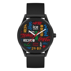 ICE WATCH アイスウォッチ 腕時計 アイスソーラーパワー ブラック Coca Cola 40mm 019618【正規品】