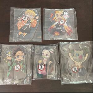 新品■鬼滅の刃 節分 2021 アクリルスタンド 煉獄杏寿郎 炭治郎 善逸 禰豆子 伊之助 コンプセット ufotable